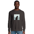 Strength - "Misty Mind" Sweatshirt deep charcoal grey 3