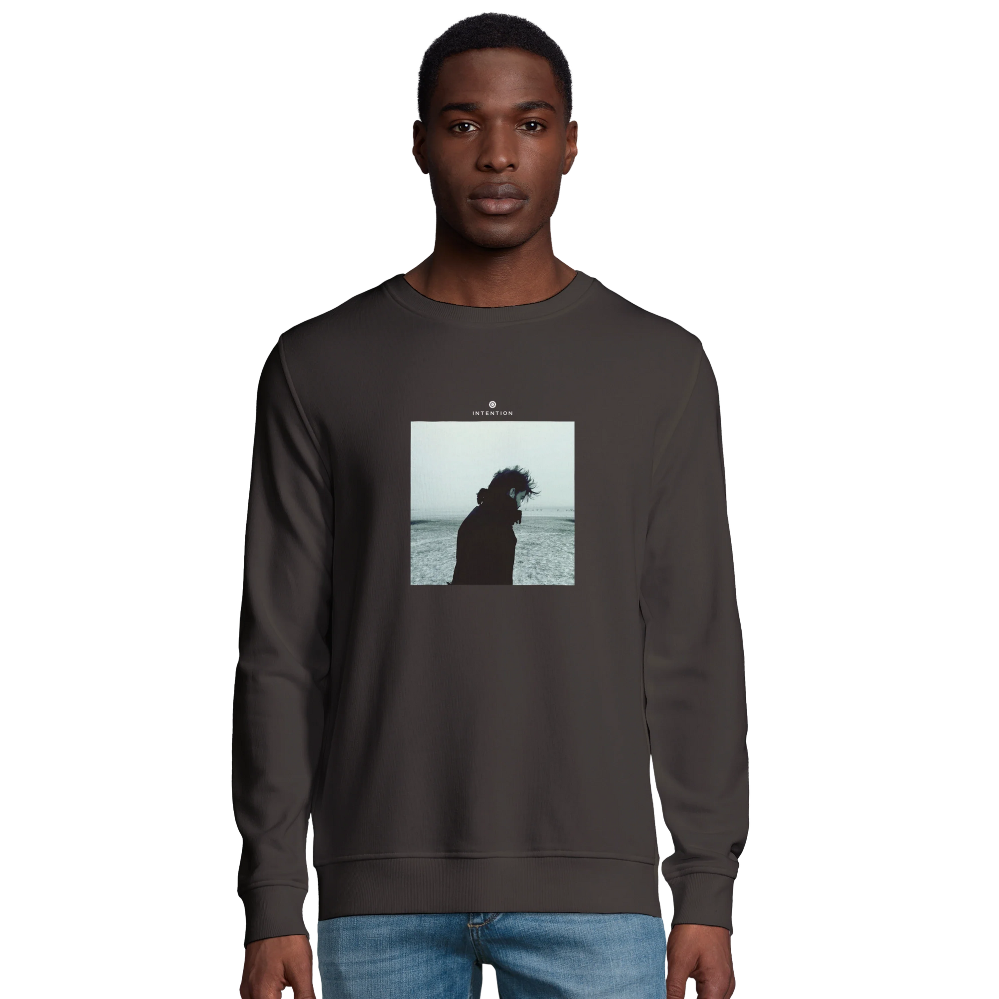 Strength - "Misty Mind" Sweatshirt deep charcoal grey 3