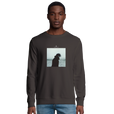 Strength - "Misty Mind" Sweatshirt deep charcoal grey 3