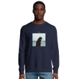Strength - "Misty Mind" Sweatshirt French Navy 3