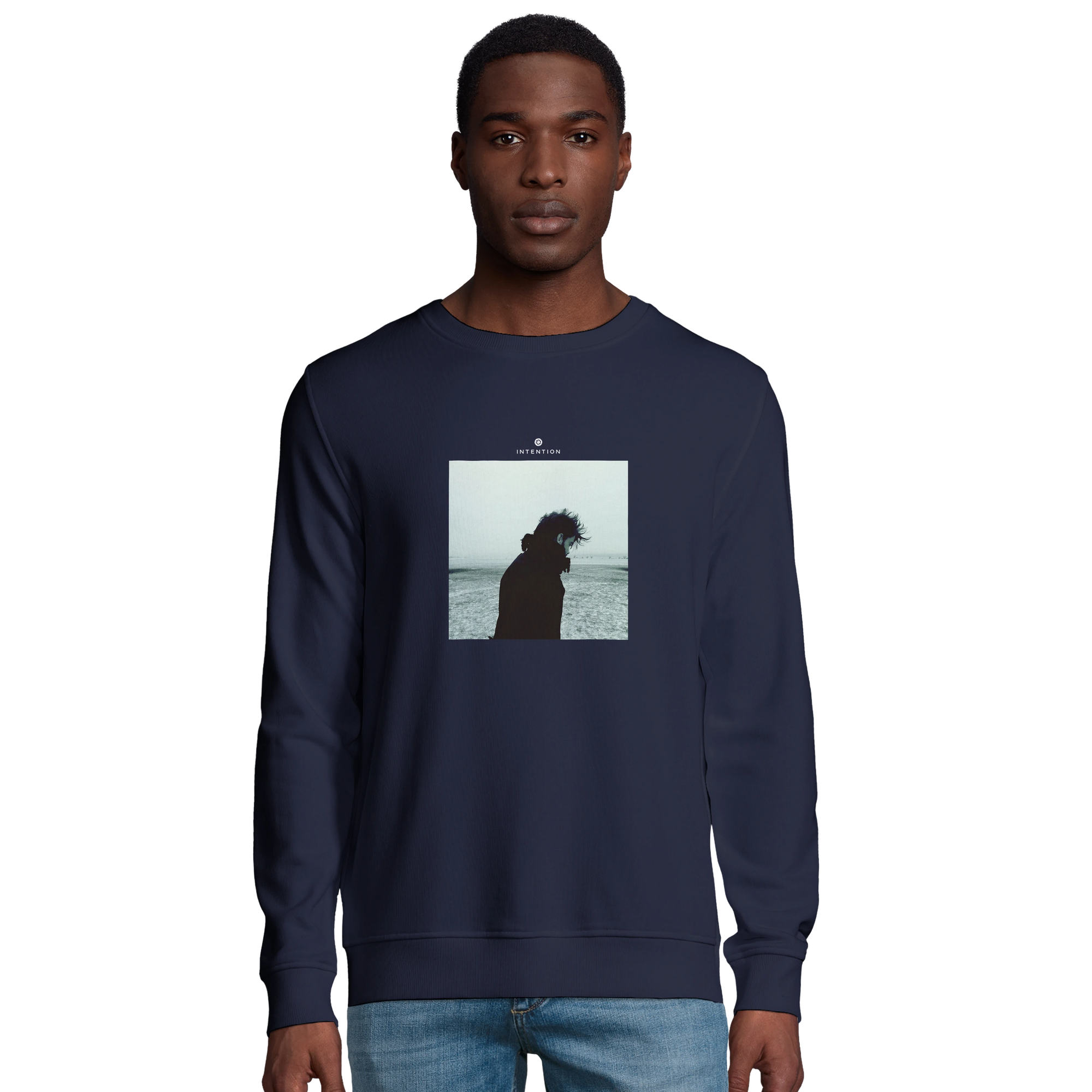 Strength - "Misty Mind" Sweatshirt French Navy 3