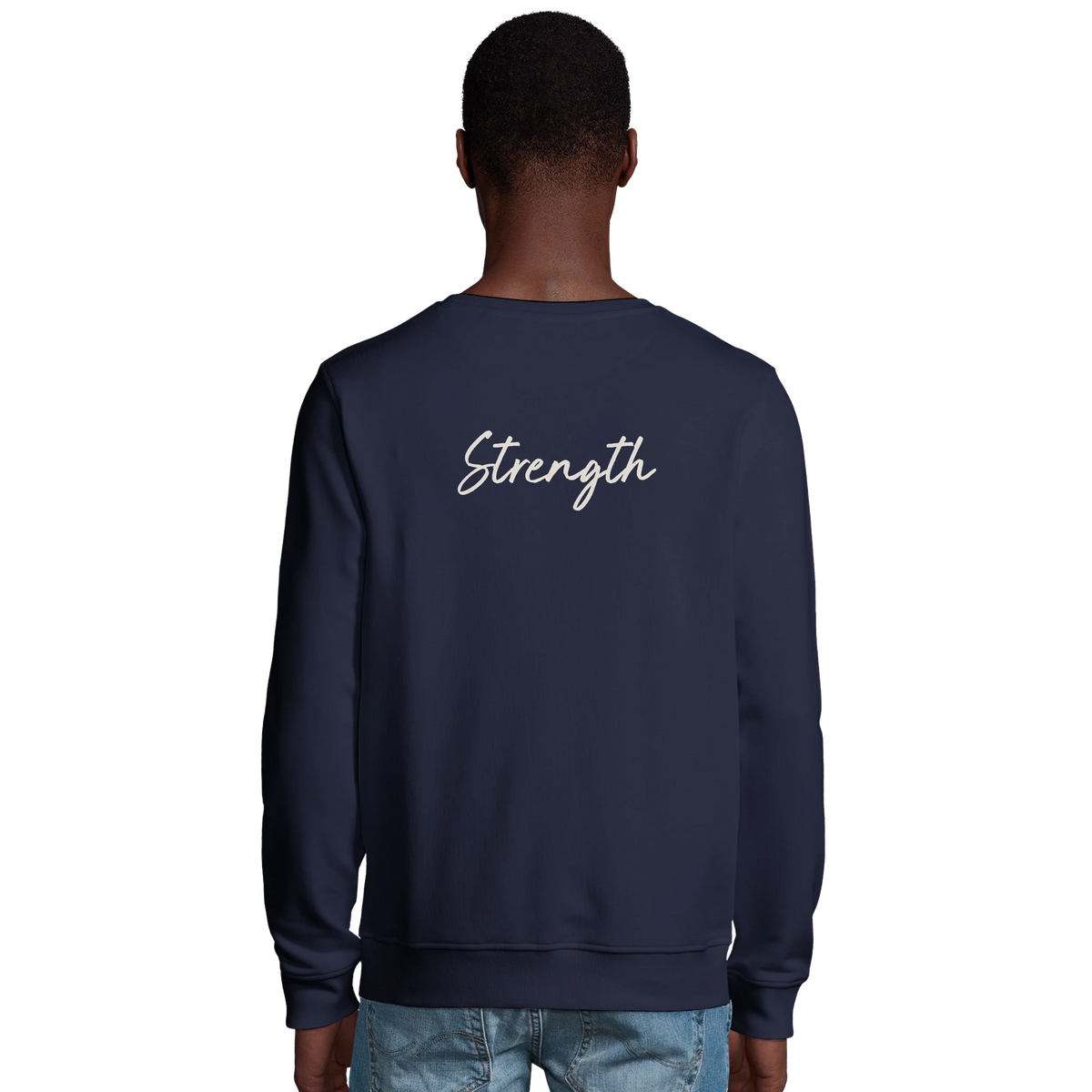 Strength - "Misty Mind" Sweatshirt French Navy 4