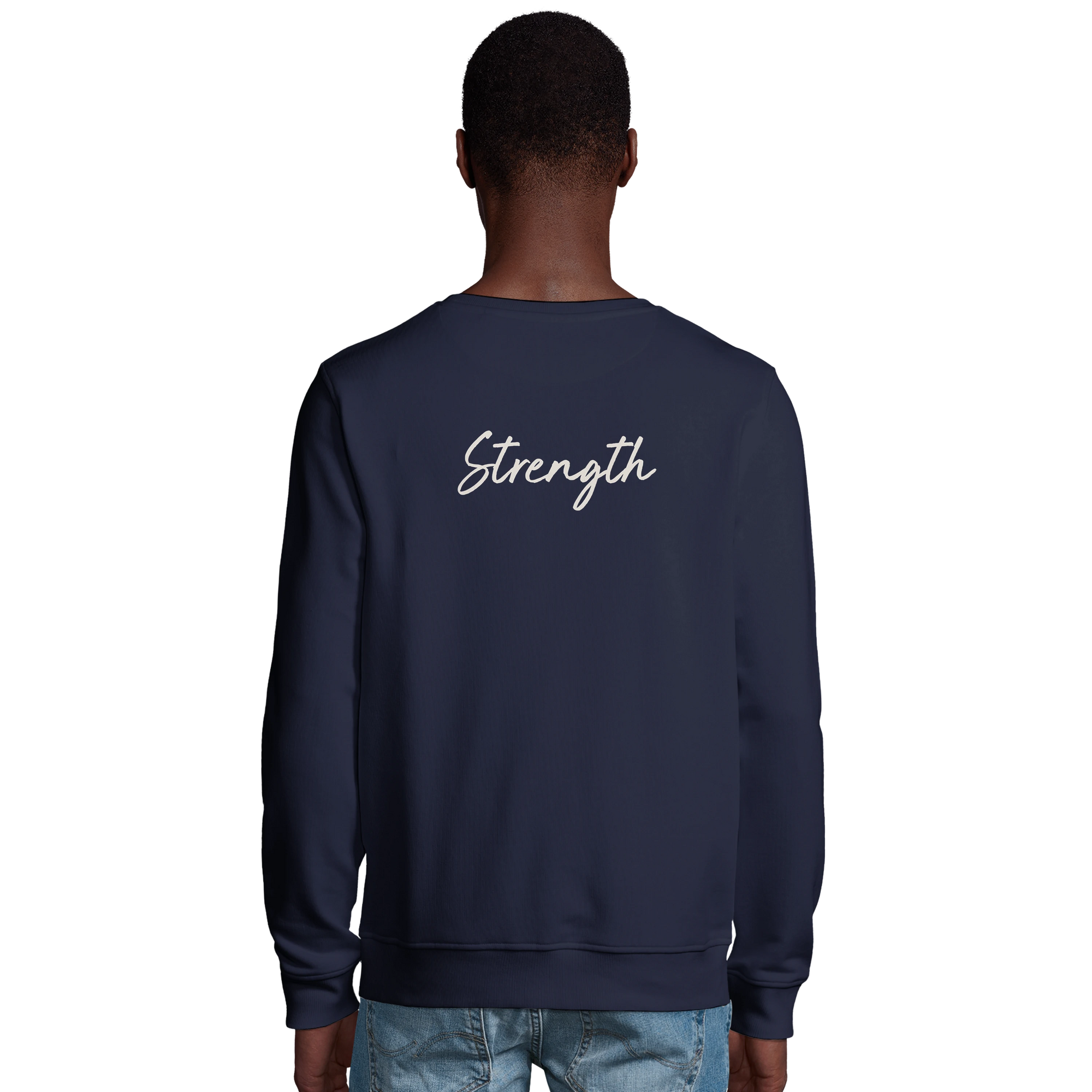 Strength - "Misty Mind" Sweatshirt French Navy 4