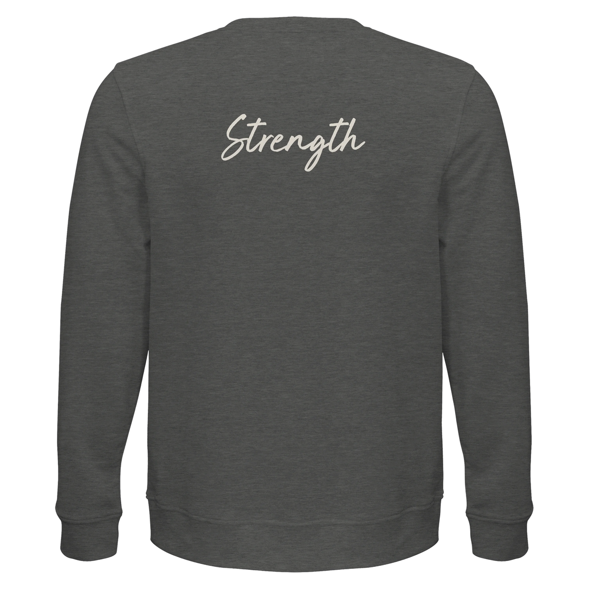 Strength - "Misty Mind" Sweatshirt Grey Melange 2