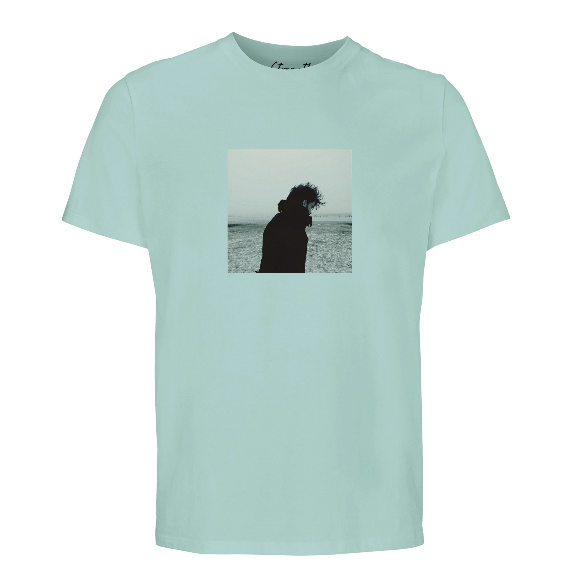 Strength - "Misty Mind" T-shirt arctic blue 1