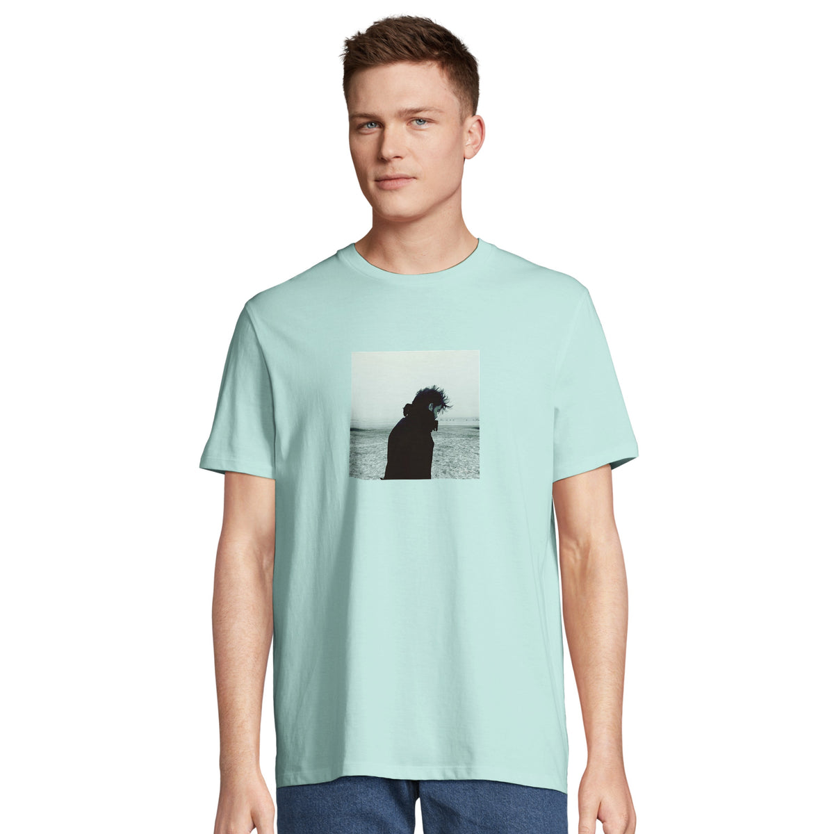 Strength - "Misty Mind" T-shirt arctic blue 4