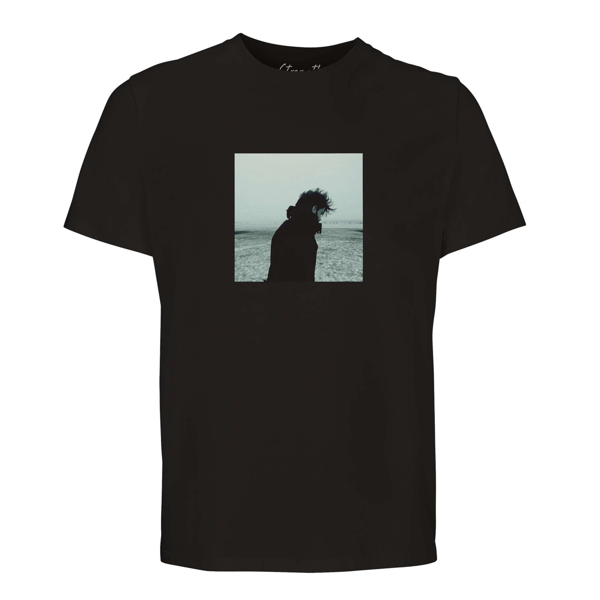 Strength - "Misty Mind" T-shirt Deep Black 1