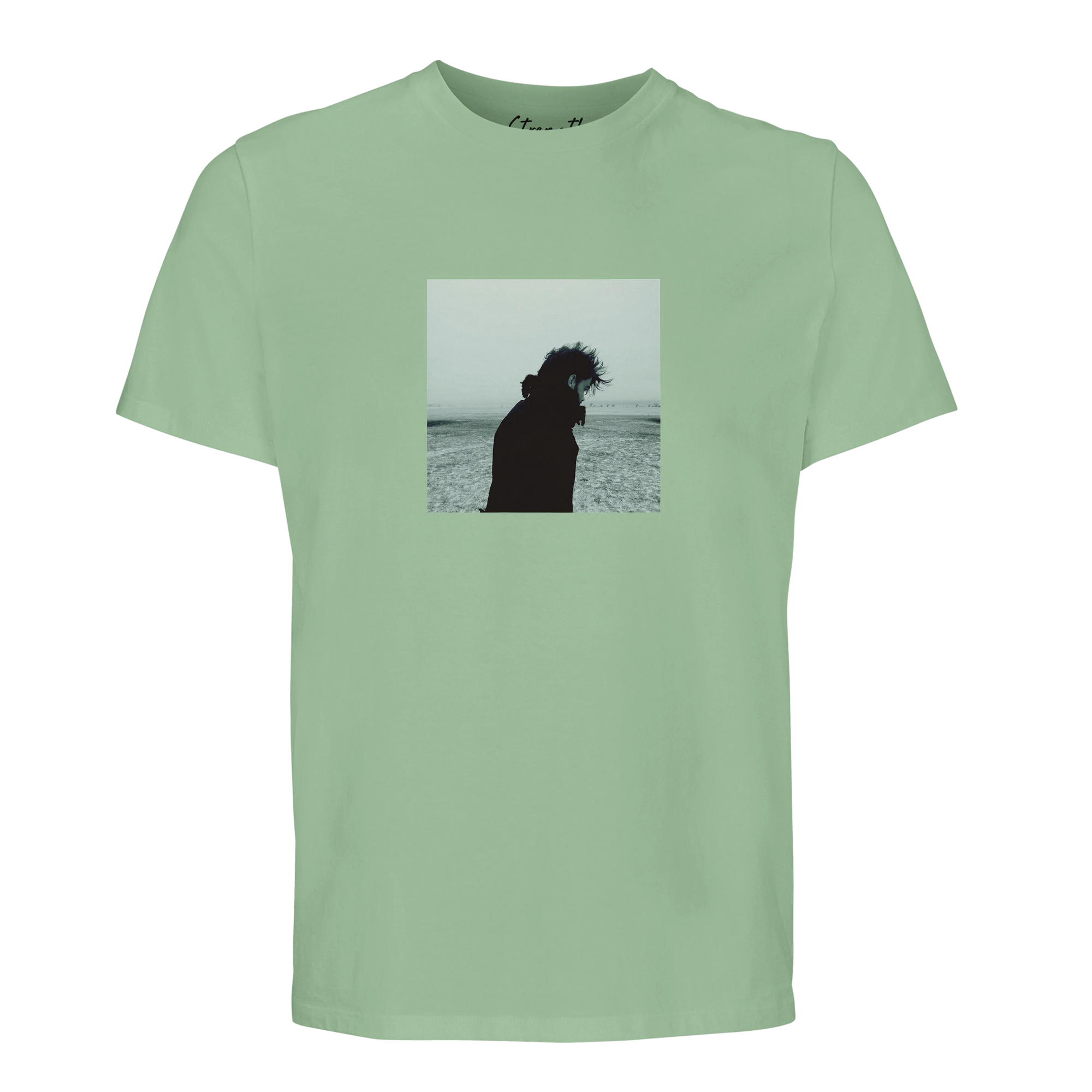 Strength - "Misty Mind" T-shirt frozen green 1