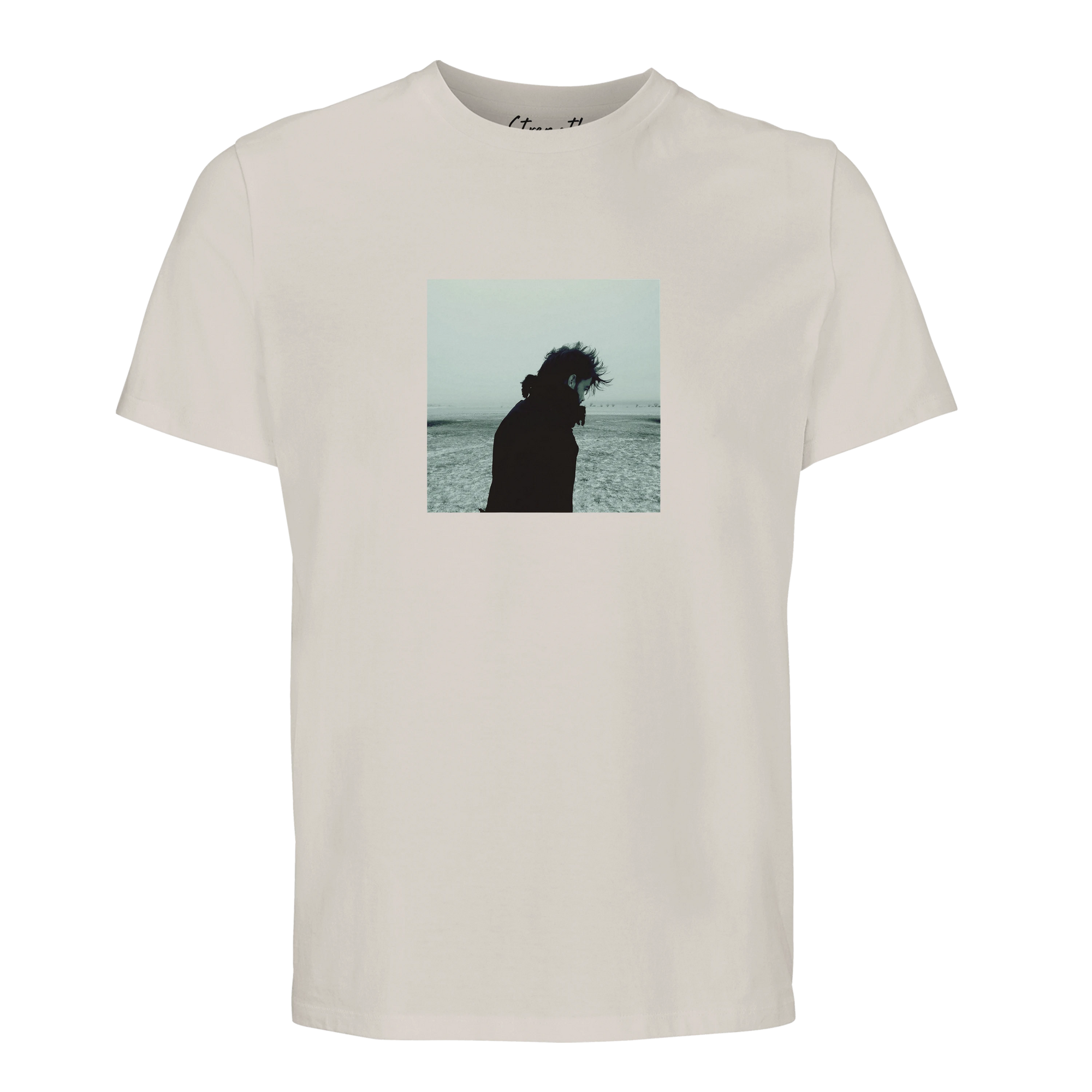 Strength - "Misty Mind" T-shirt Off White 1