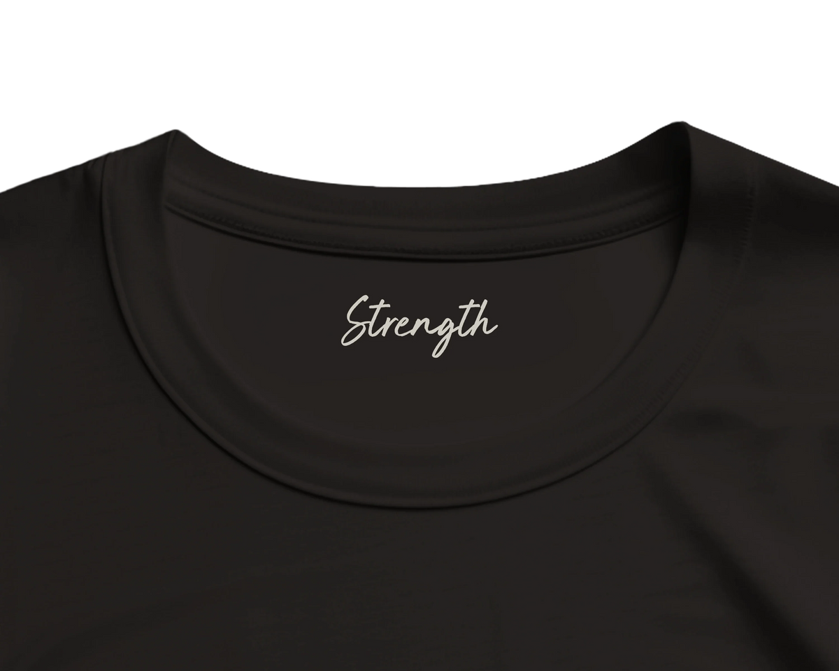 Strength - "Misty Mind" T-shirt Deep Black 2