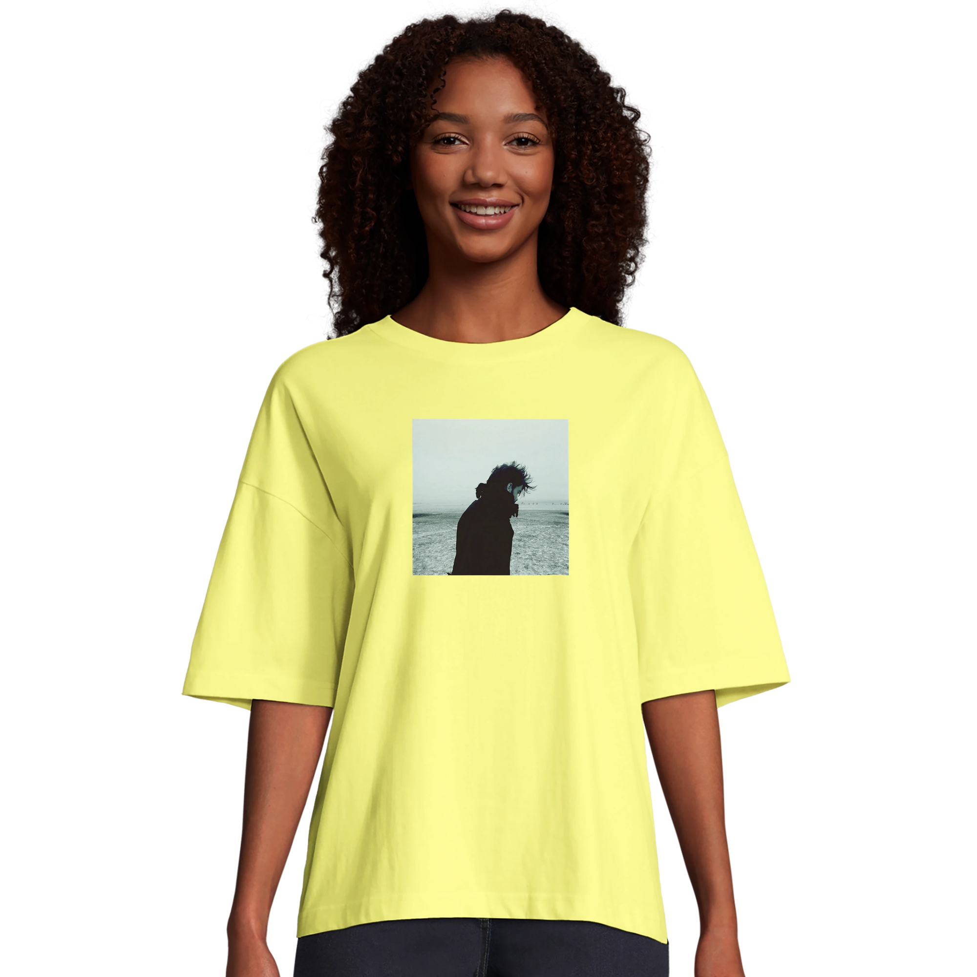 Strength - "Misty Mind" T-shirt Light Yellow 4