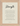Strength Word of Intention Framed print 13x18 cm / 5x7″ Wood frame Linen paper