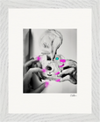 Synch'd Hands Framed print 20x25 cm / 8x10″ White frame 9