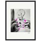 Synch'd Hands Framed print 30x40 cm / 12x16″ Black frame 68