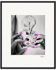 Synch'd Hands Framed print 40x50 cm / 16x20″ Black frame 59