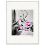 Synch'd Hands Framed print 45x60 cm / 18x24″ White frame 22