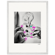 Synch'd Hands Framed print 45x60 cm / 18x24″ White frame 22