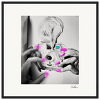 Synch'd Hands Framed print 50x50 cm / 20x20″ Black frame 62
