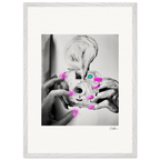 Synch'd Hands Framed print 50x70 cm / 20x28″ White frame 11