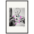 Synch'd Hands Framed print 60x90 cm / 24x36″ Black frame 65