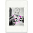 Synch'd Hands Framed print 60x90 cm / 24x36″ White frame 7