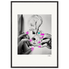 Synch'd Hands Framed print 70x100 cm / 28x40″ Black frame 60