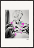 Synch'd Hands Framed print 70x100 cm / 28x40″ Black frame 60