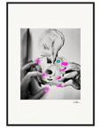 Synch'd Hands Framed print A1 (59.4 x 84.1 cm) Black frame 64