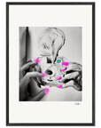 Synch'd Hands Framed print A1 (59.4 x 84.1 cm) Black frame 52