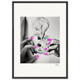 Synch'd Hands Framed print A1 (59.4 x 84.1 cm) Black frame 52