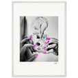 Synch'd Hands Framed print A1 (59.4 x 84.1 cm) White frame 21
