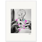 Synch'd Hands Framed print A1 (59.4 x 84.1 cm) White frame 13