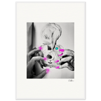 Synch'd Hands Framed print A1 (59.4 x 84.1 cm) White frame 12