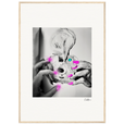 Synch'd Hands Framed print A1 (59.4 x 84.1  cm) Wood frame 36