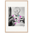 Synch'd Hands Framed print A1 (59.4 x 84.1 cm) Wood frame 44