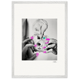Synch'd Hands Framed print A2 (42 x 59.4 cm) White frame 10