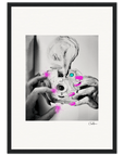 Synch'd Hands Framed print A3 (29.7 x 42 cm) Black frame 66
