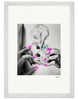 Synch'd Hands Framed print A3 (29.7 x 42 cm) White frame 8