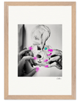 Synch'd Hands Framed print A3 (29.7 x 42 cm) Wood frame 27