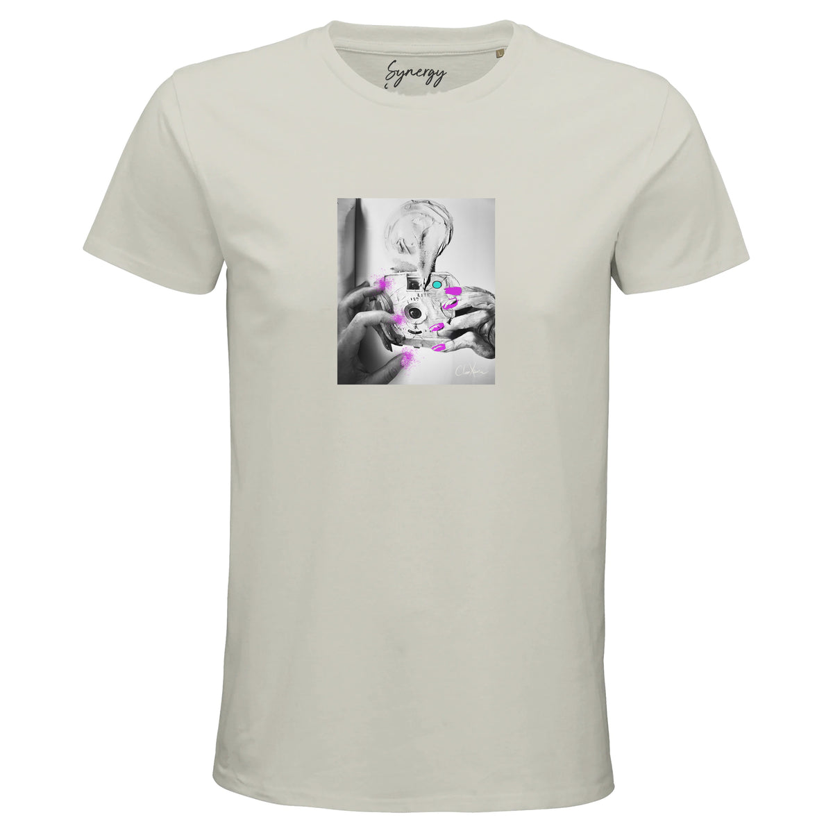 Synergy - "Synch'd Hands" T-shirt Ash 1