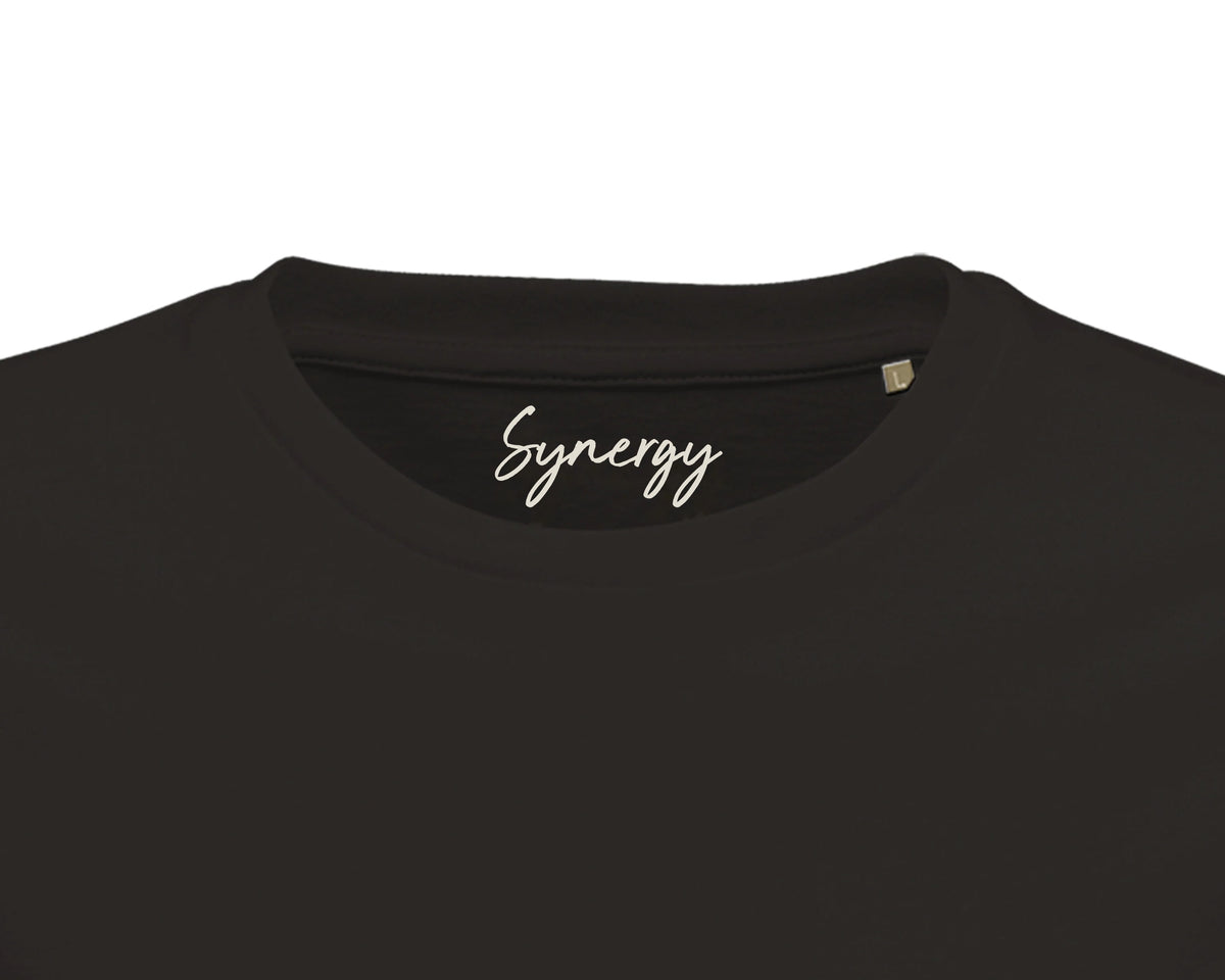 Synergy - "Synch'd Hands" T-shirt Deep Black 2