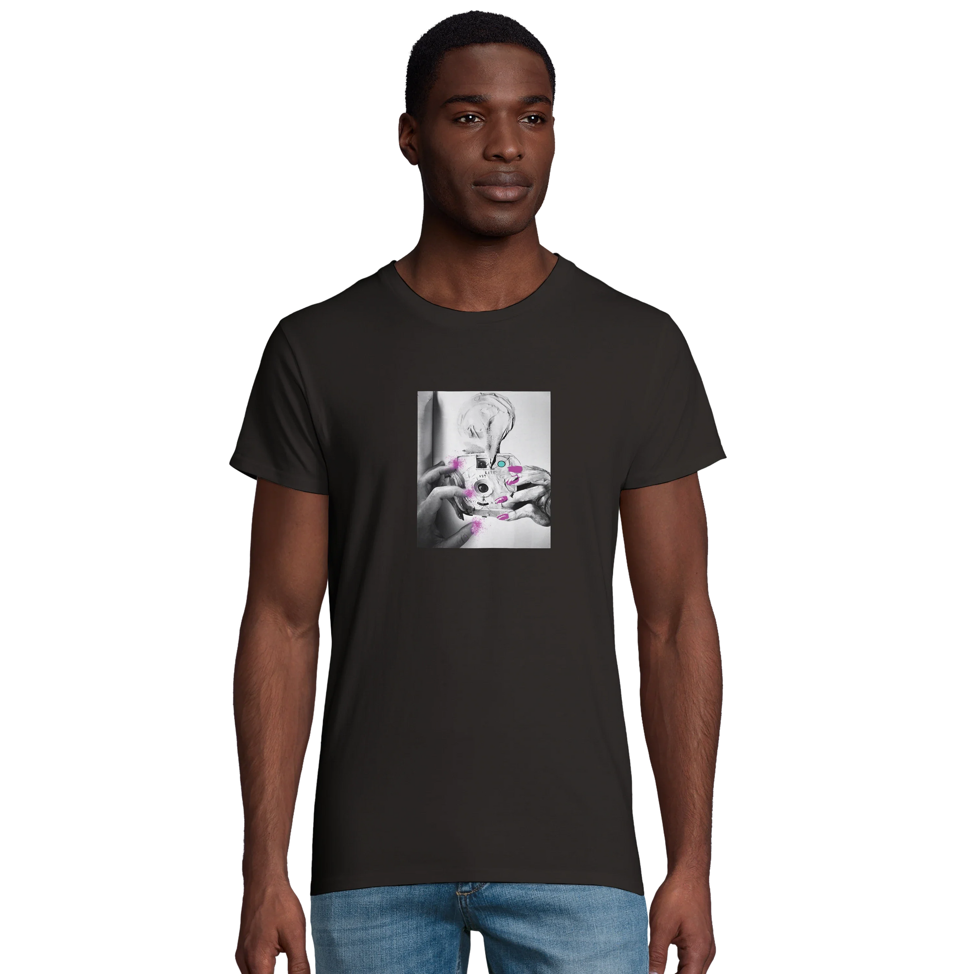 Synergy - "Synch´d Hands" T-shirt Deep Black 4