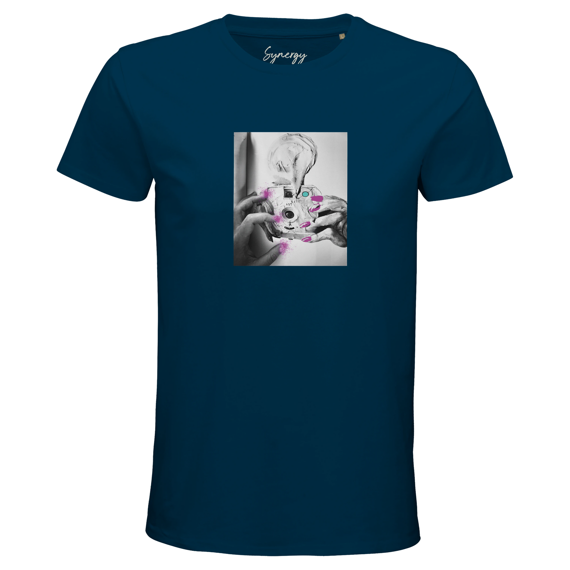 Synergy - "Synch´d Hands" T-shirt denim 1