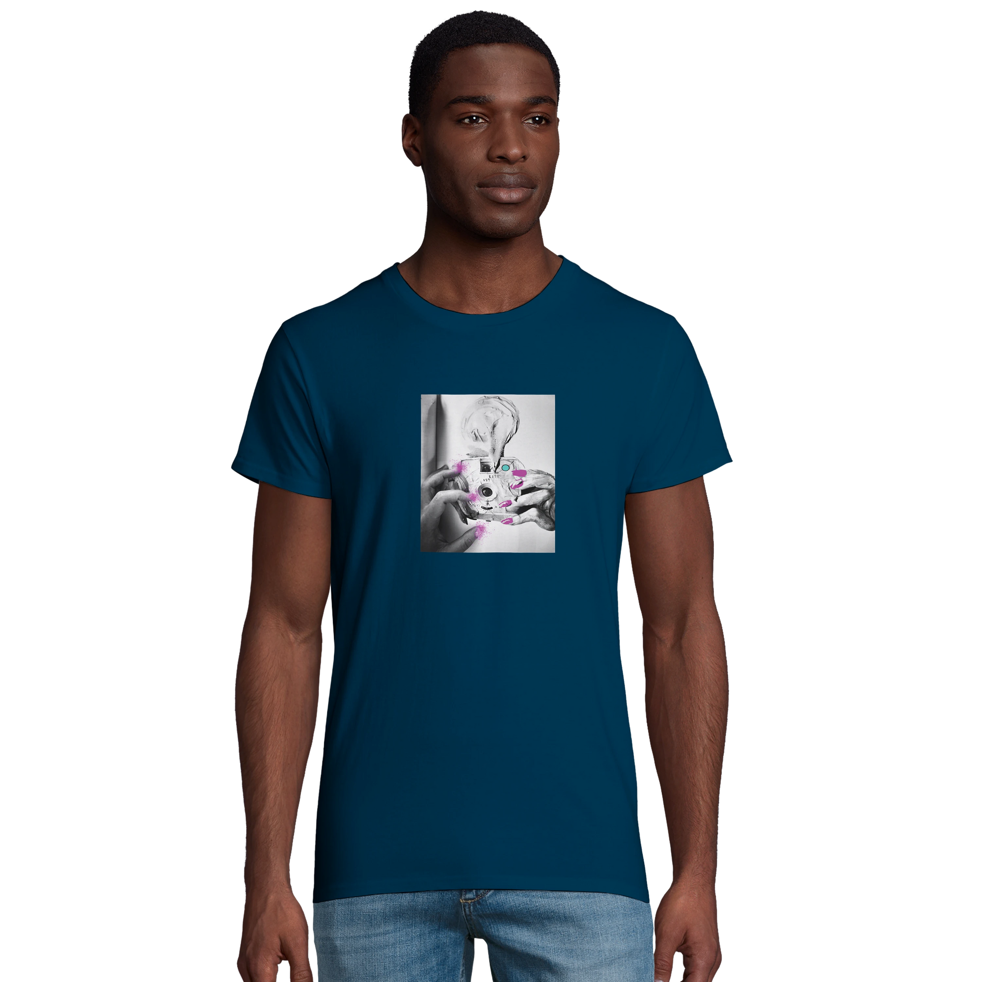 Synergy - "Synch´d Hands" T-shirt denim 4
