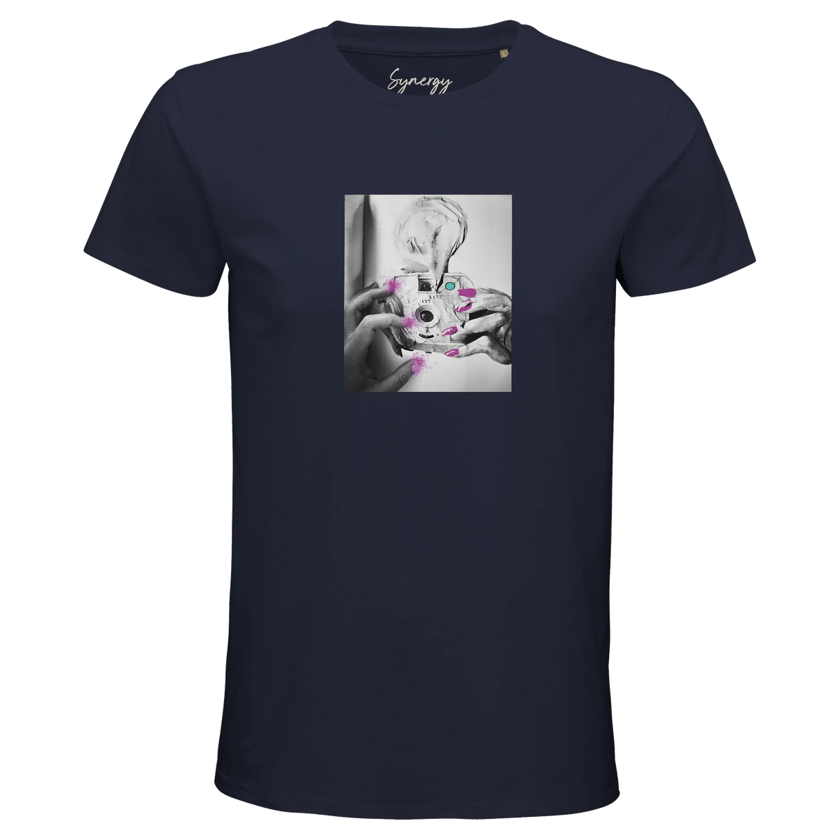 Synergy - "Synch´d Hands" T-shirt French Navy 1