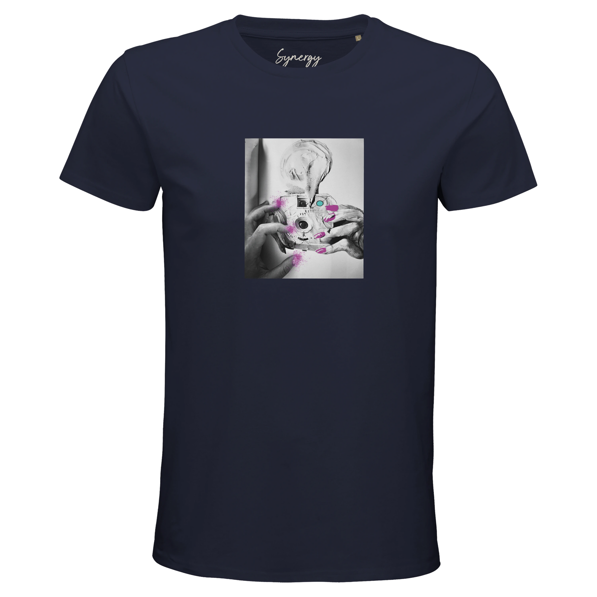 Synergy - "Synch´d Hands" T-shirt French Navy 1