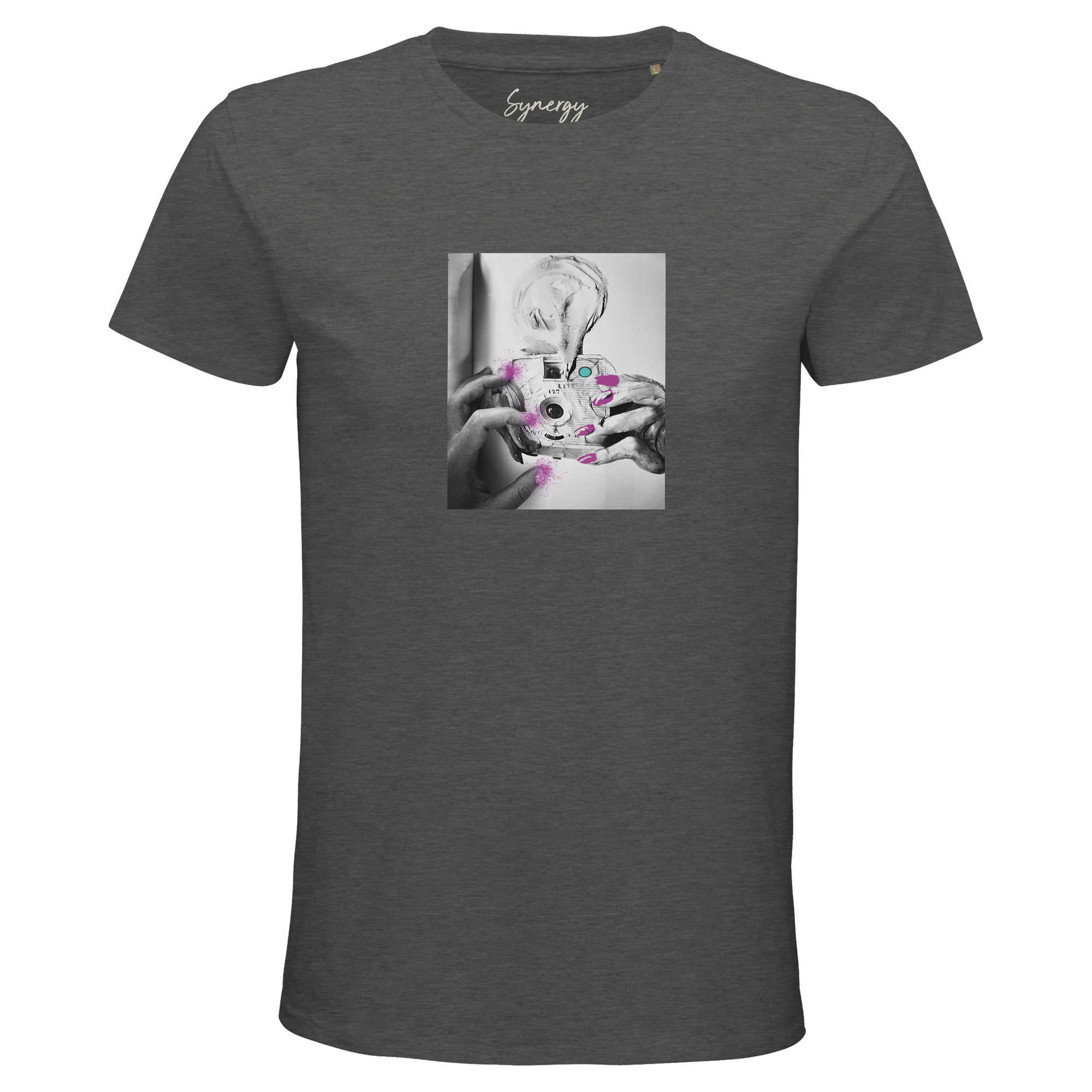 Synergy - "Synch´d Hands" T-shirt Grey Melange 1