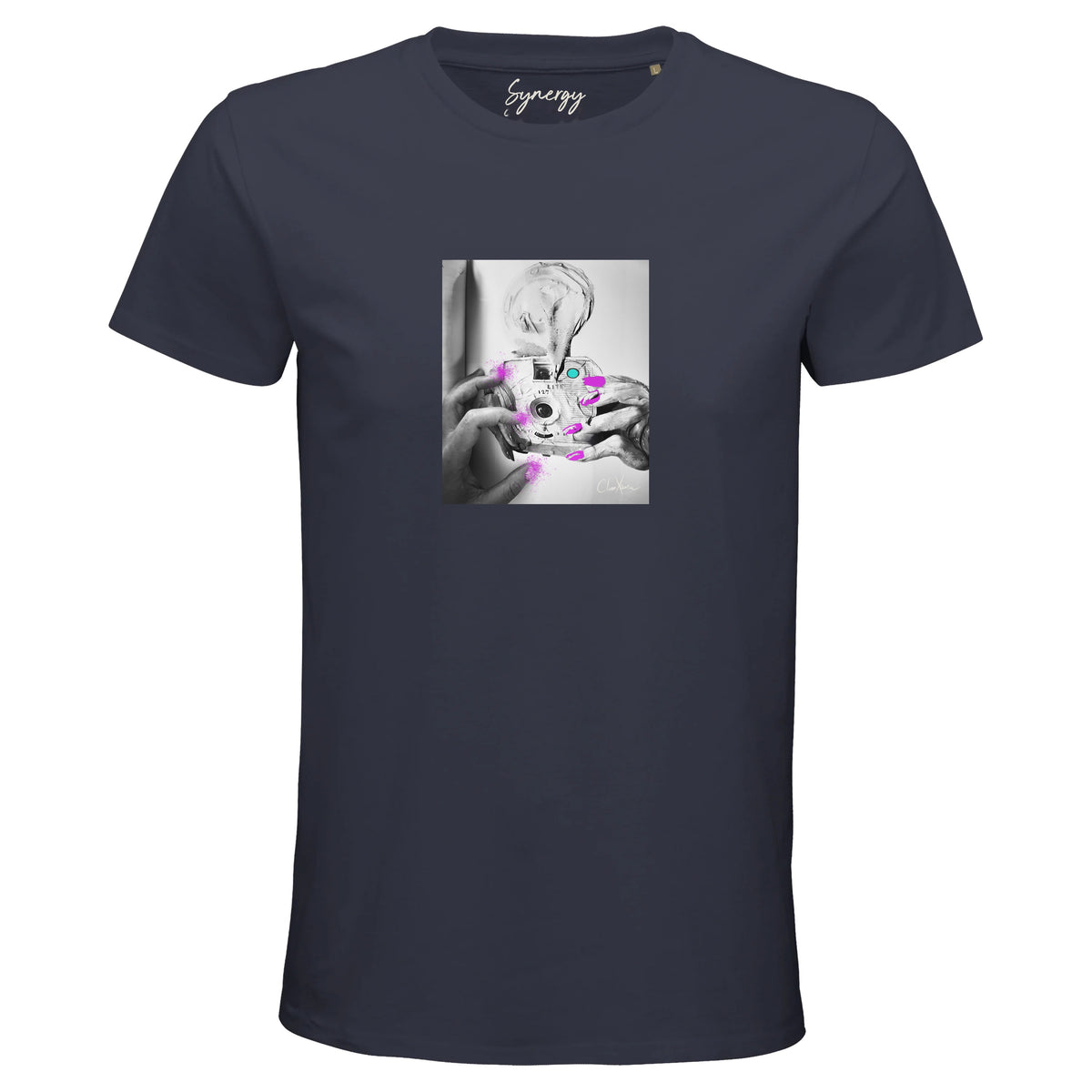 Synergy - "Synch'd Hands" T-shirt mouse grey 1