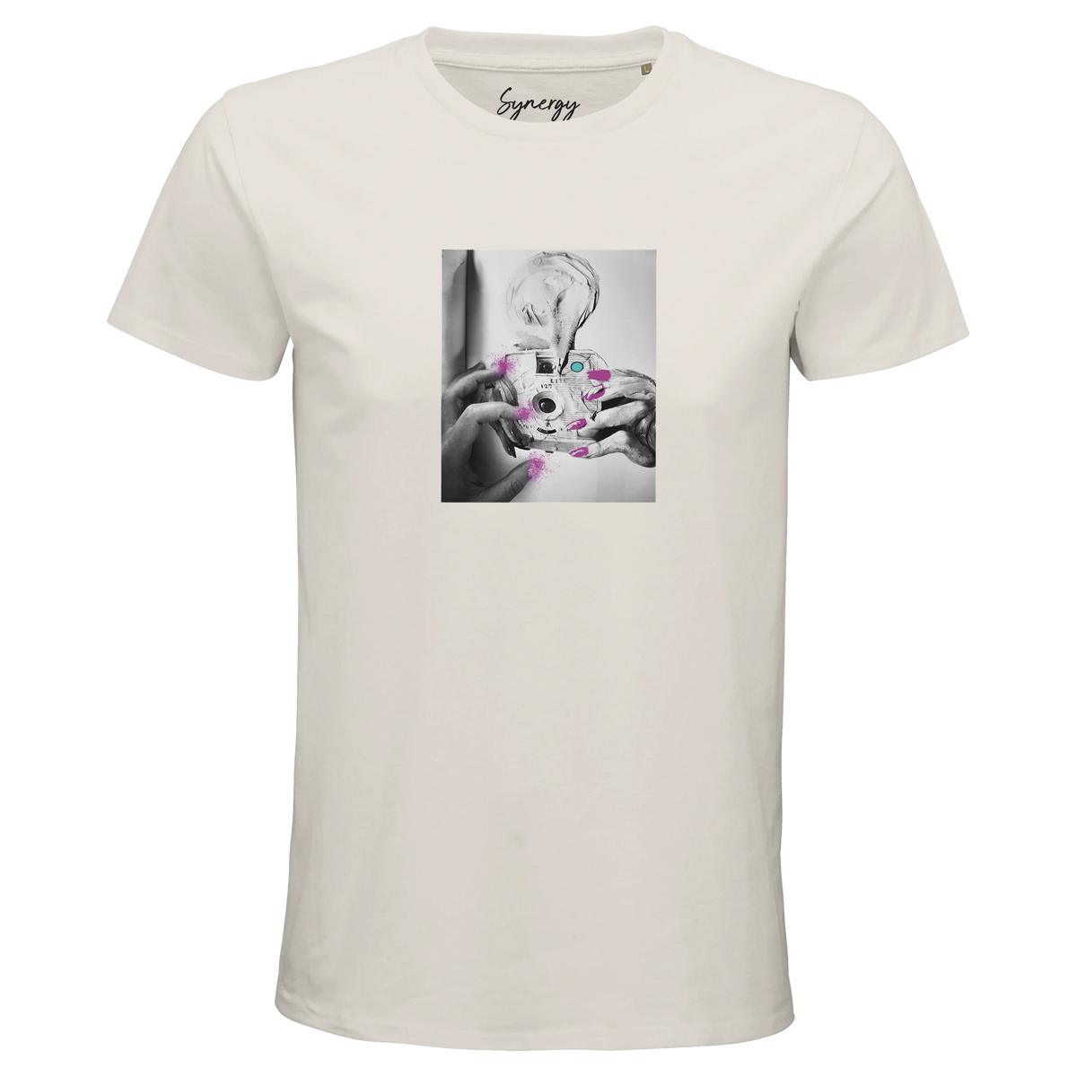 Synergy - "Synch´d Hands" T-shirt Off White 1