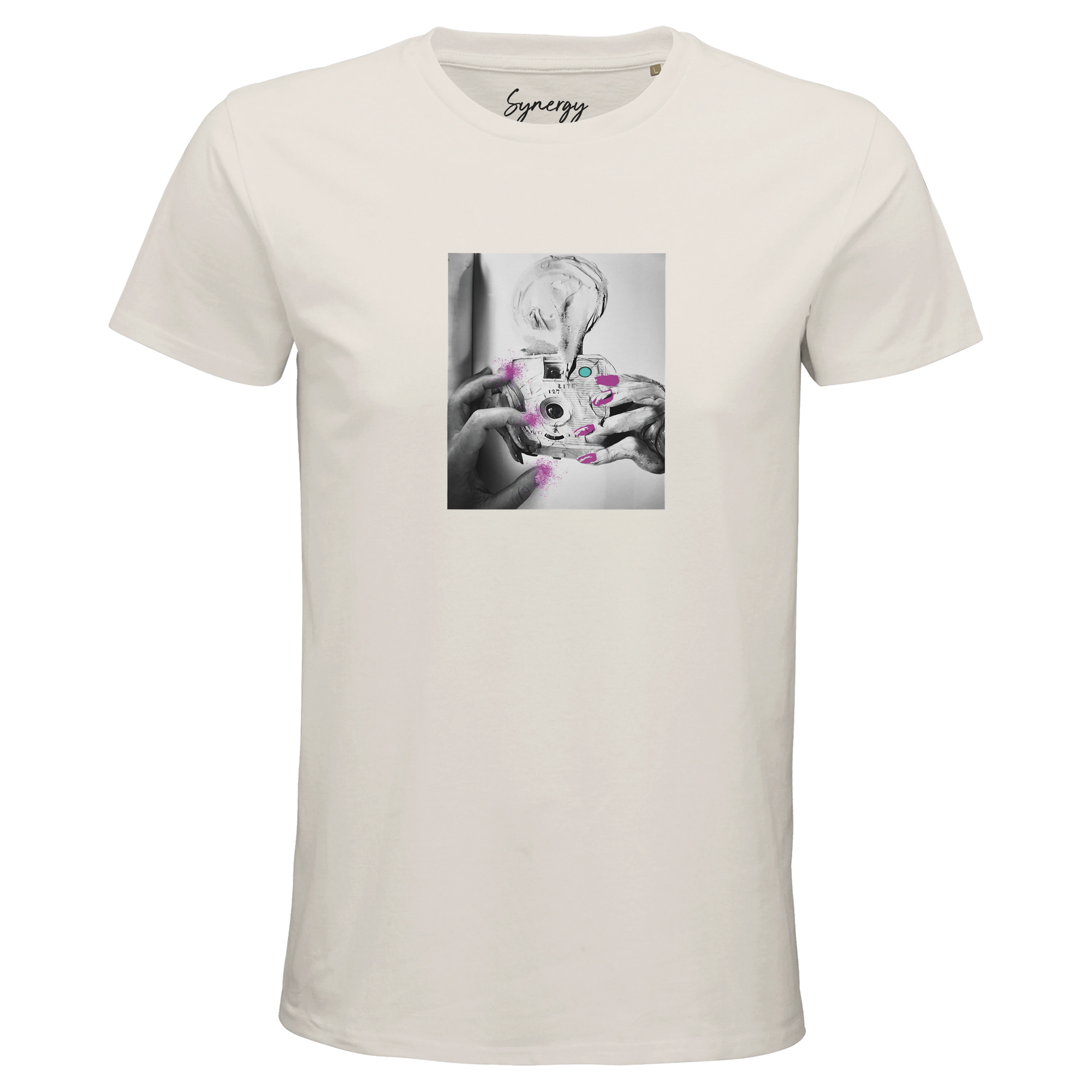 Synergy - "Synch´d Hands" T-shirt Off White 1